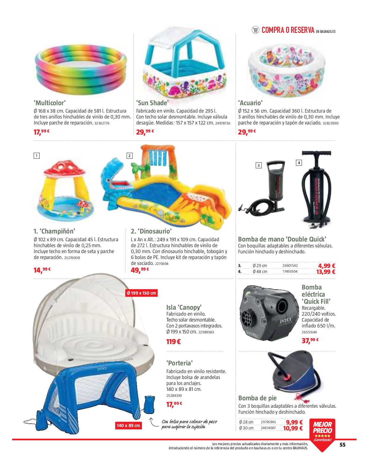 Ofertas camping Bauhaus. Página 55
