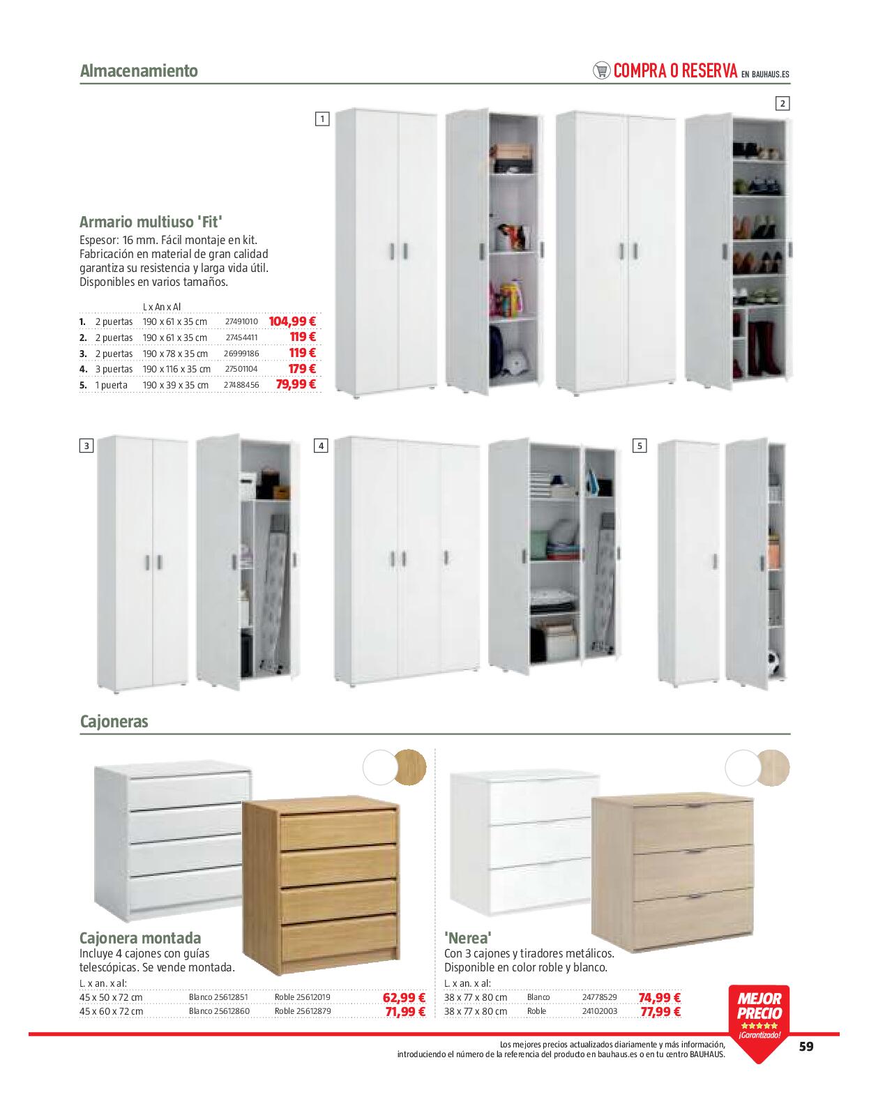 Ofertas camping Bauhaus. Página 59