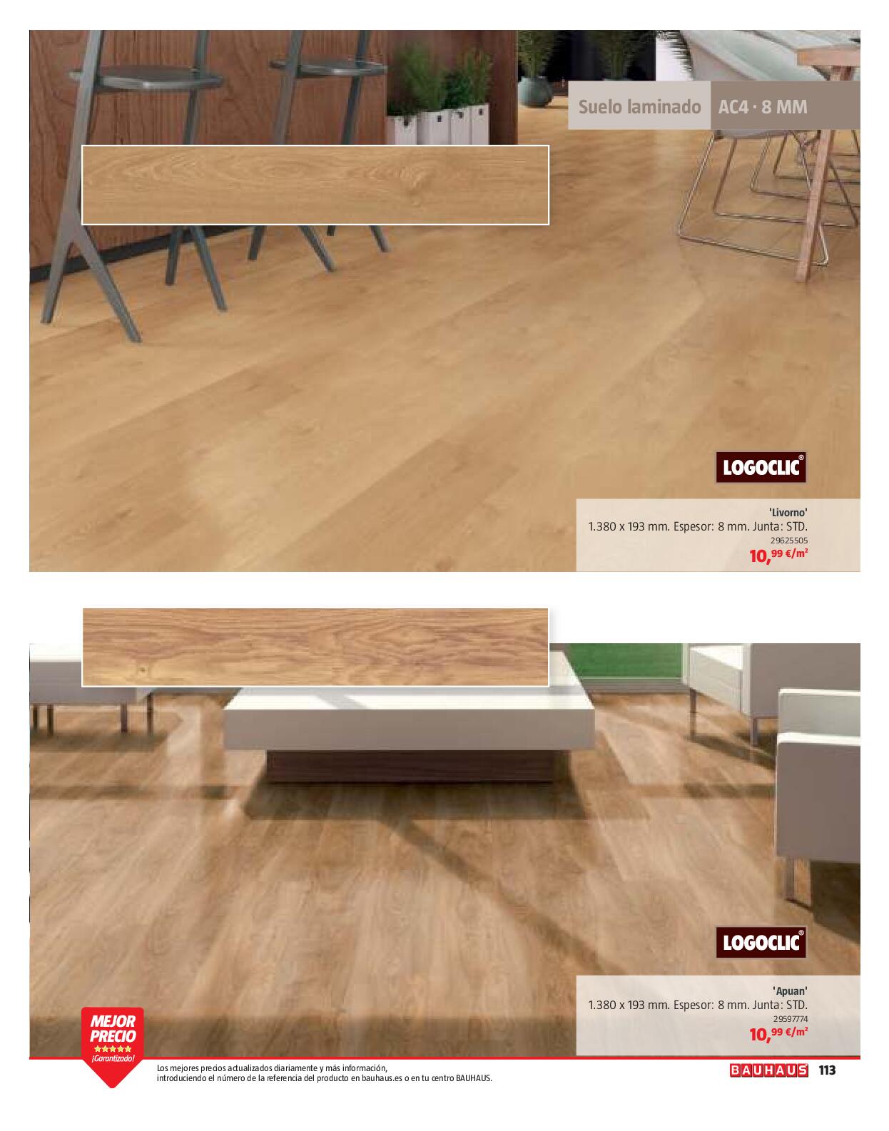 Suelos y revestimientos Bauhaus. Página 113