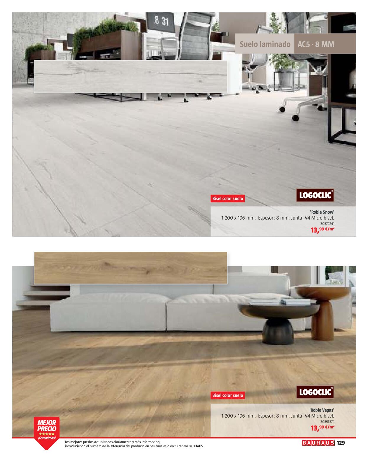 Suelos y revestimientos Bauhaus. Página 129