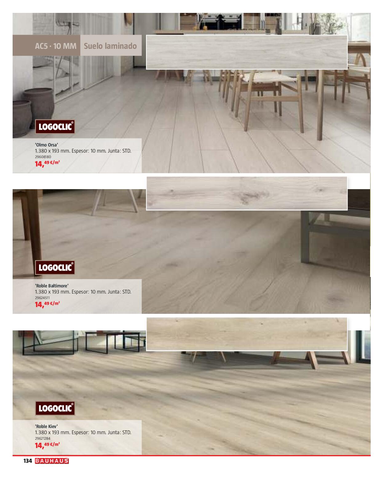Suelos y revestimientos Bauhaus. Página 134