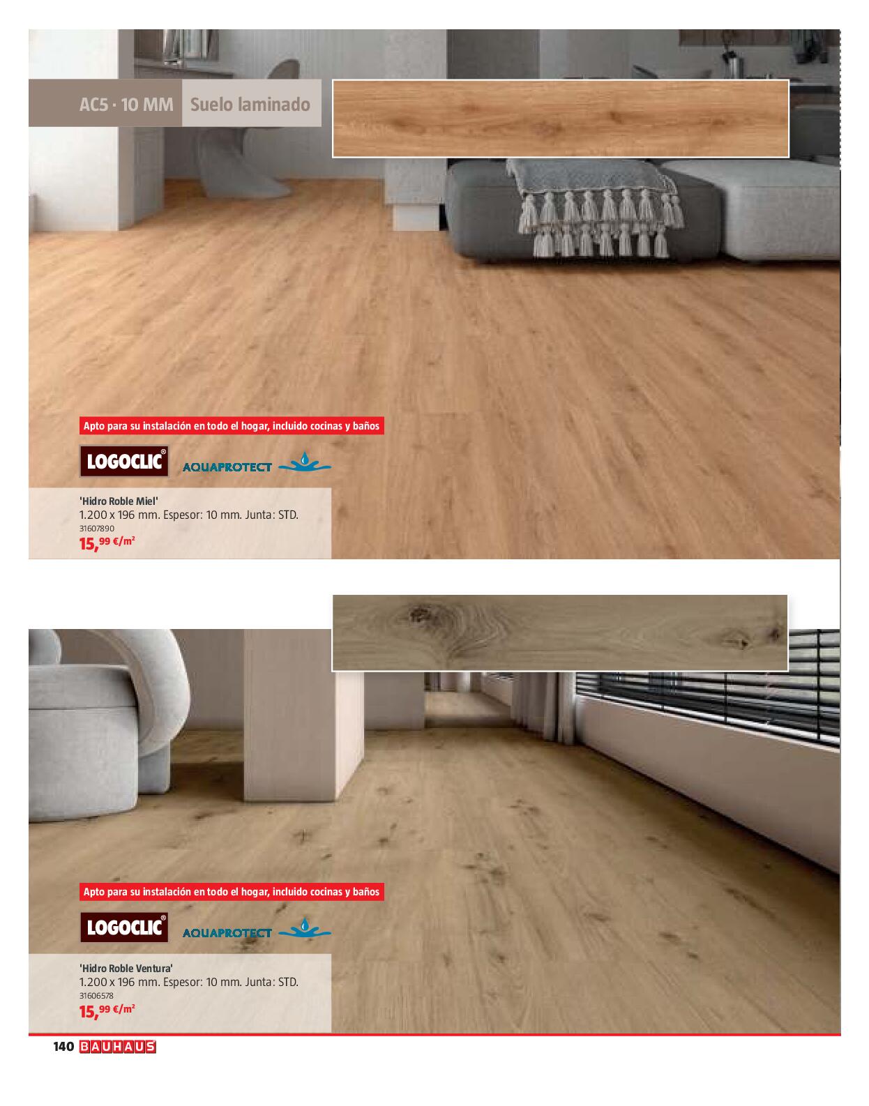 Suelos y revestimientos Bauhaus. Página 140