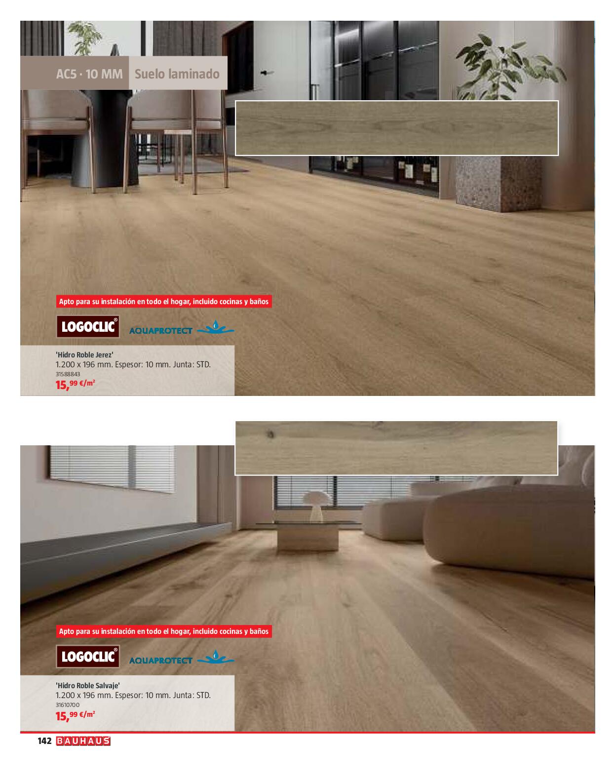 Suelos y revestimientos Bauhaus. Página 142