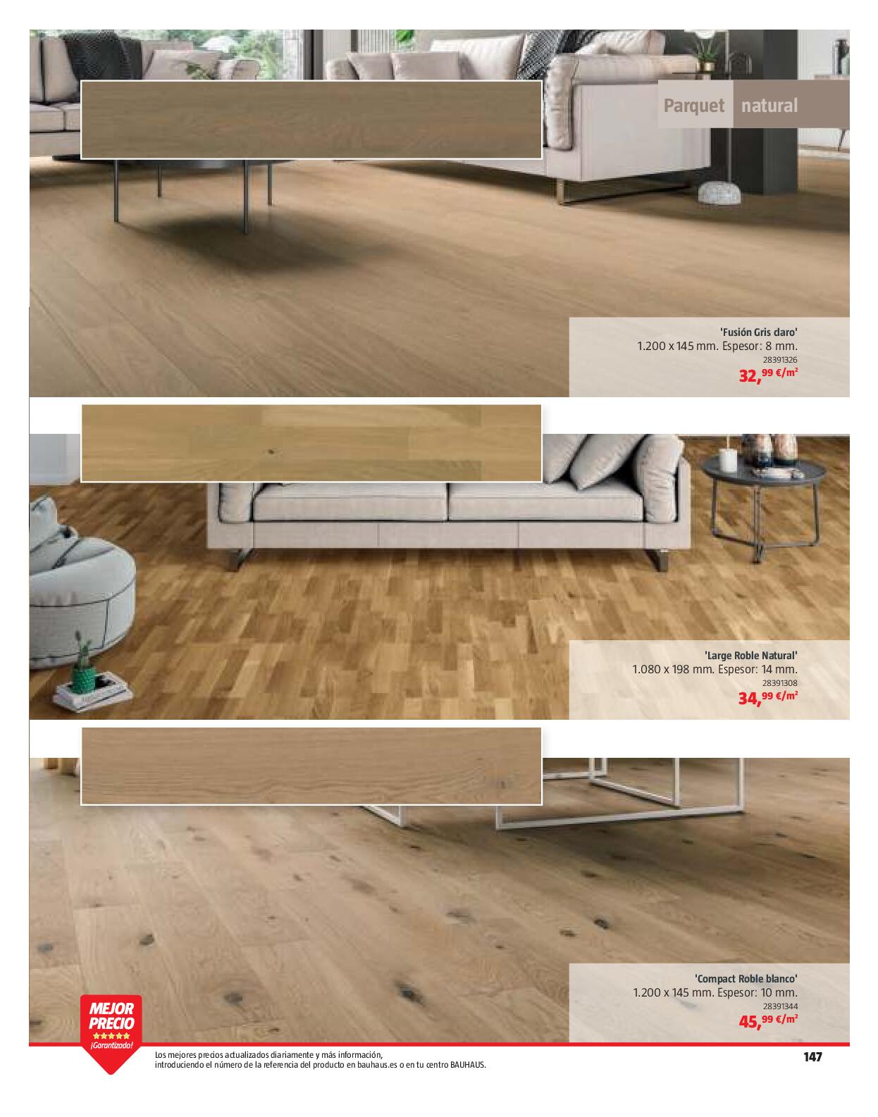 Suelos y revestimientos Bauhaus. Página 147
