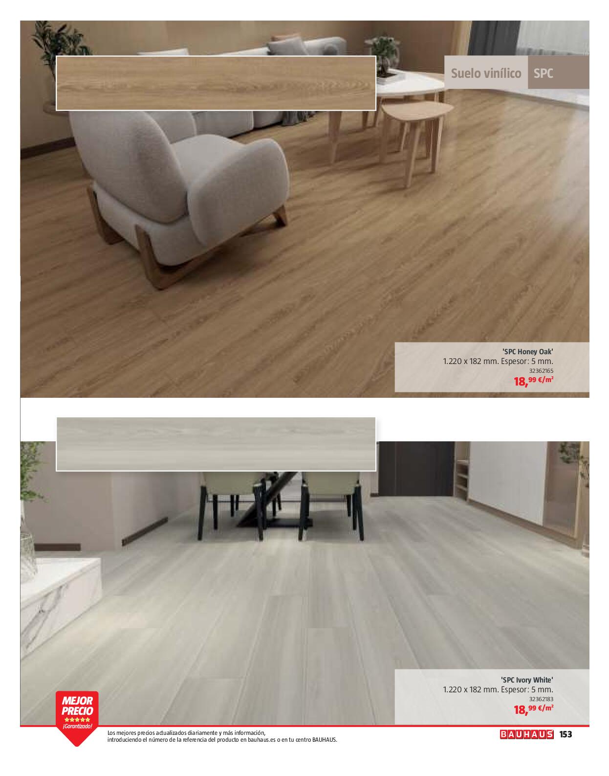 Suelos y revestimientos Bauhaus. Página 153