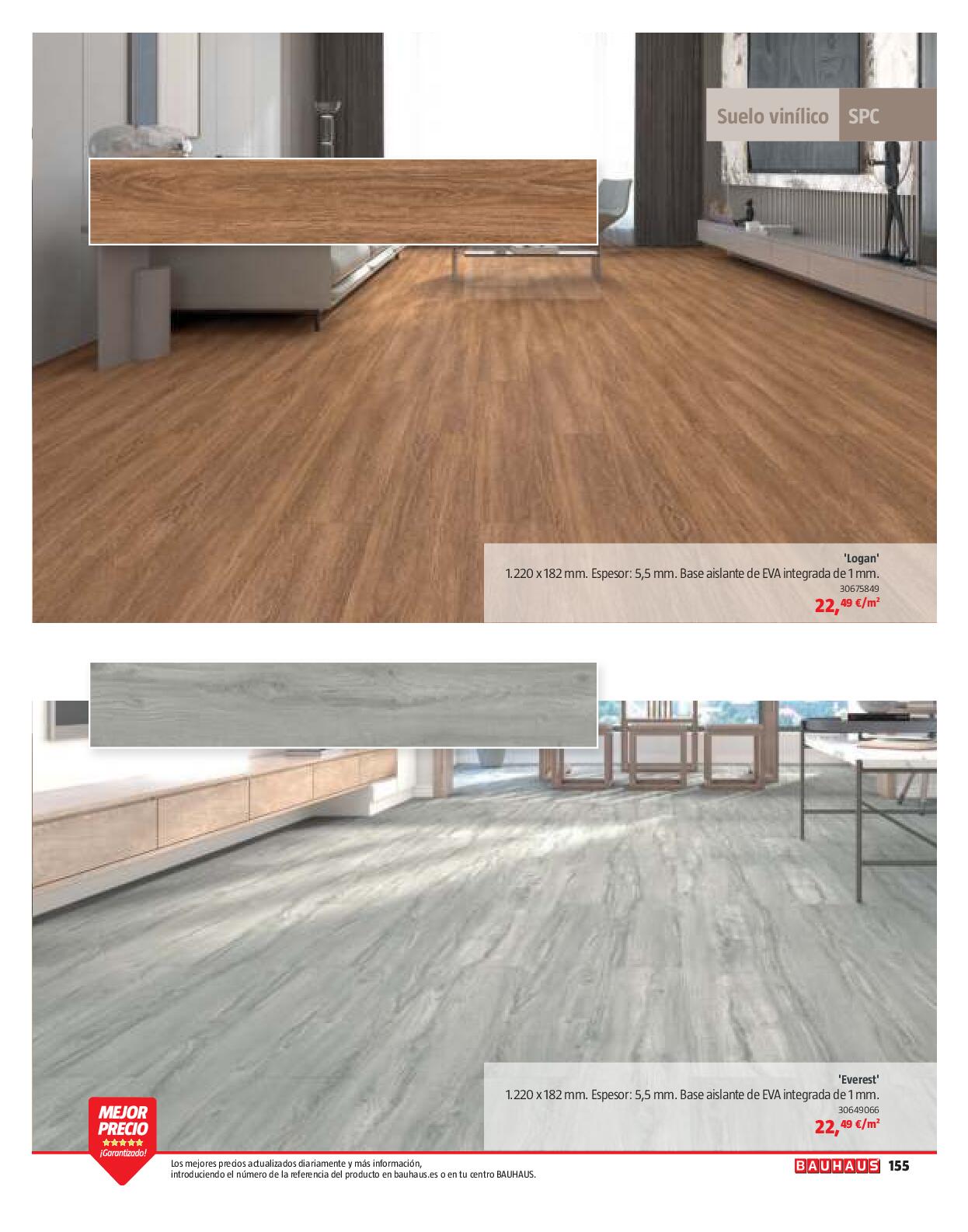 Suelos y revestimientos Bauhaus. Página 155