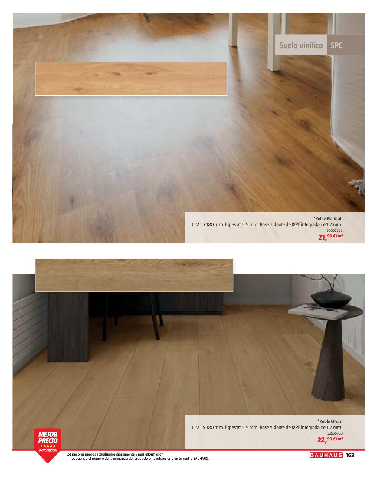 Suelos y revestimientos Bauhaus. Página 163