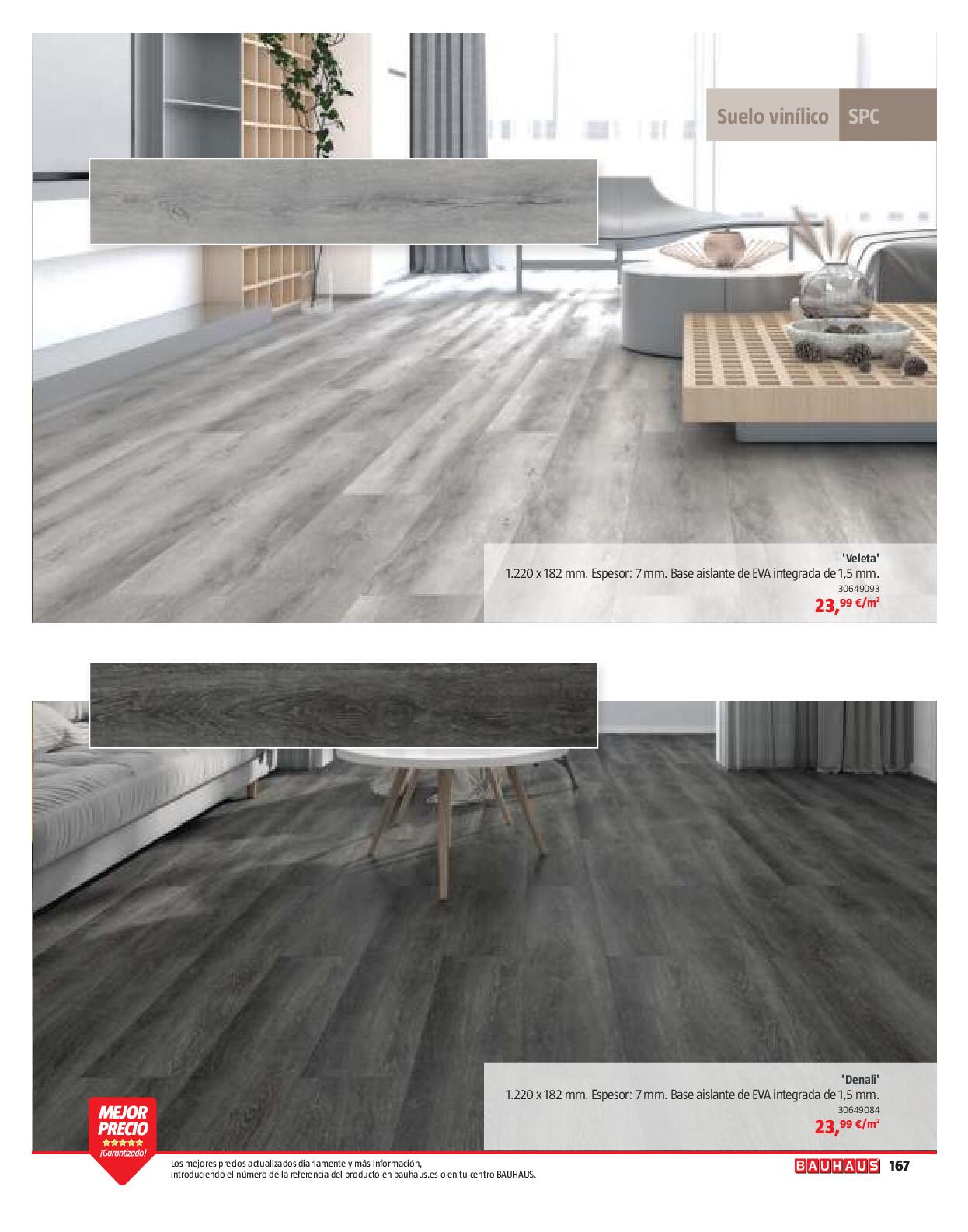 Suelos y revestimientos Bauhaus. Página 167