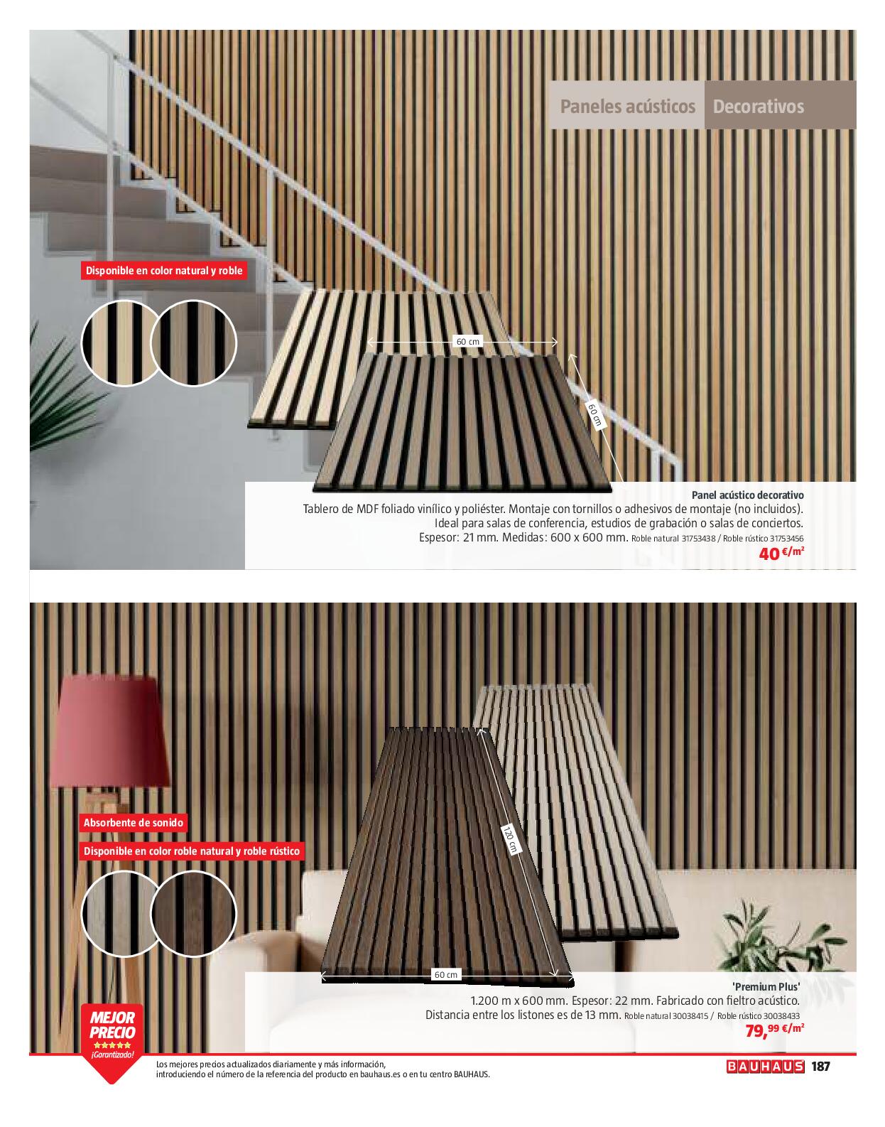Suelos y revestimientos Bauhaus. Página 187
