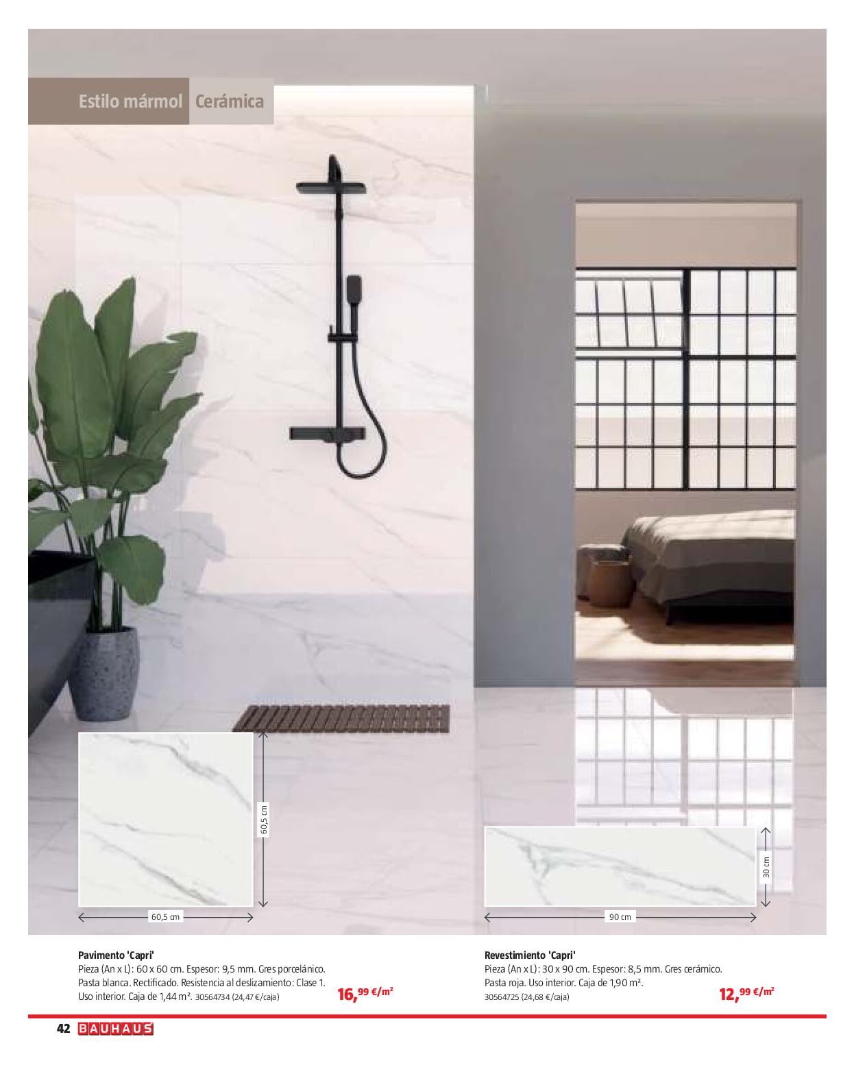 Suelos y revestimientos Bauhaus. Página 42