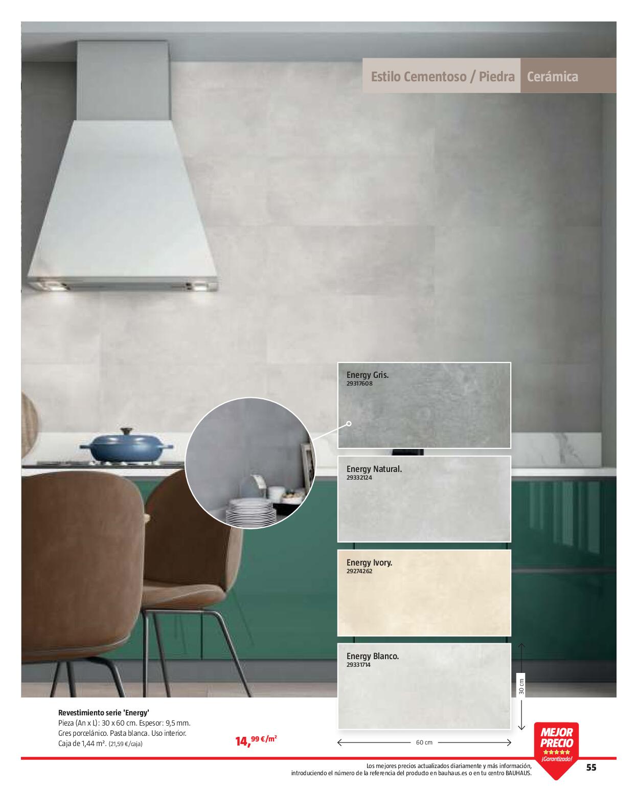 Suelos y revestimientos Bauhaus. Página 55