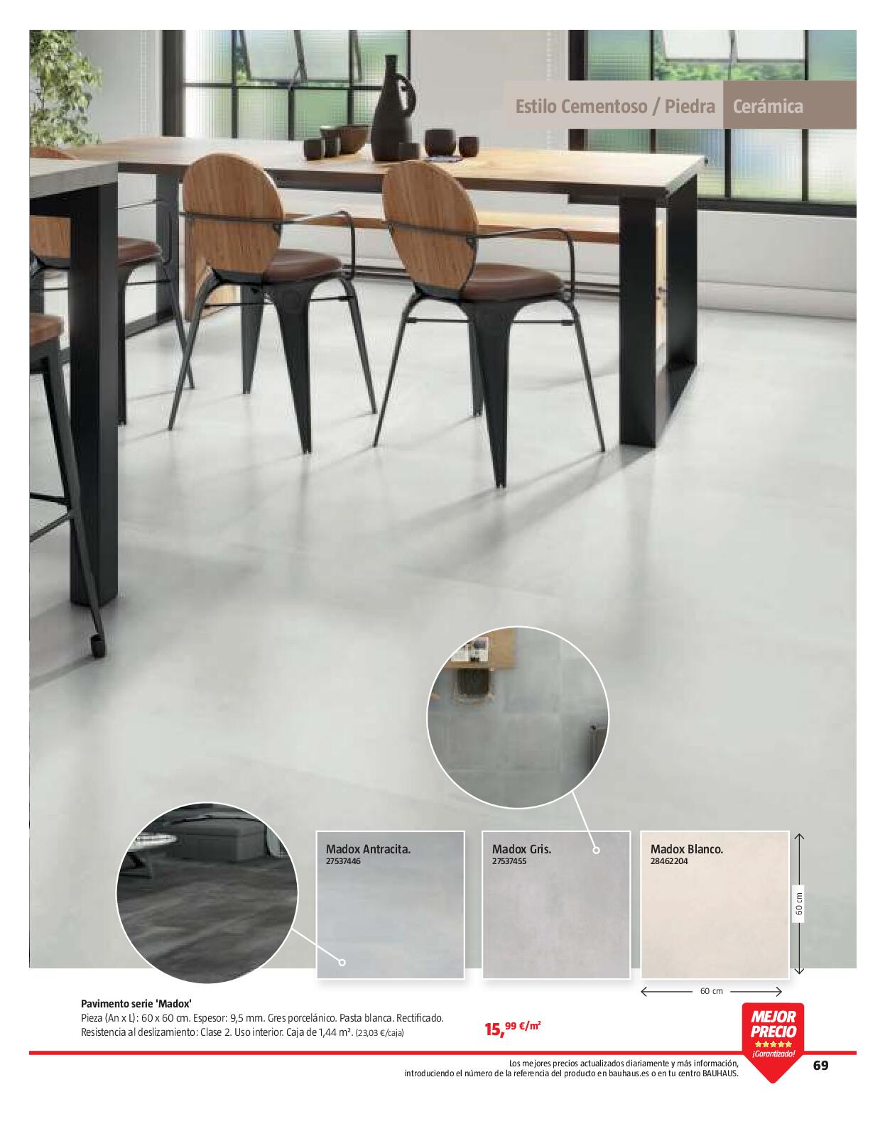 Suelos y revestimientos Bauhaus. Página 69