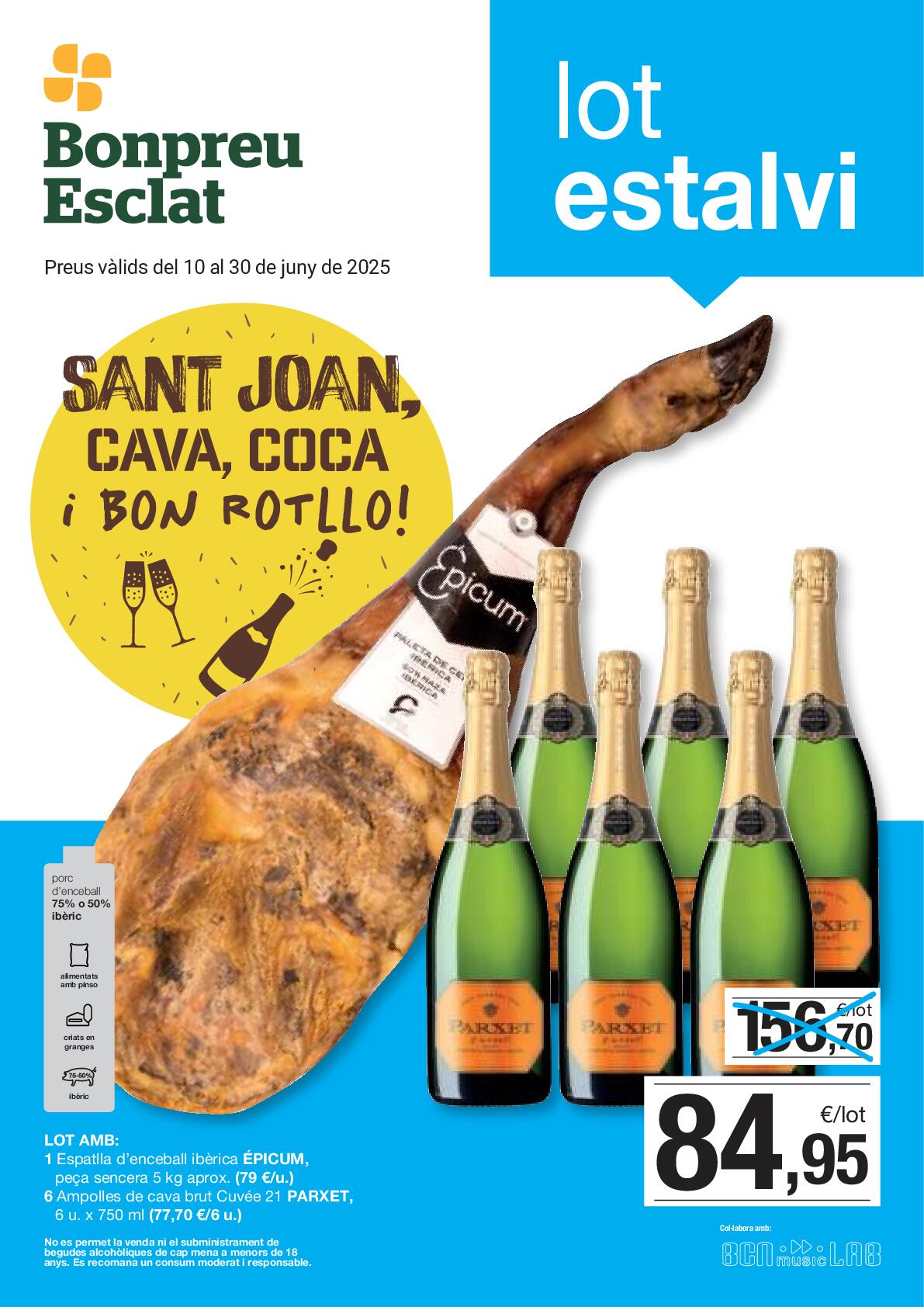 Lot estalvi Bonpreu. Página 01