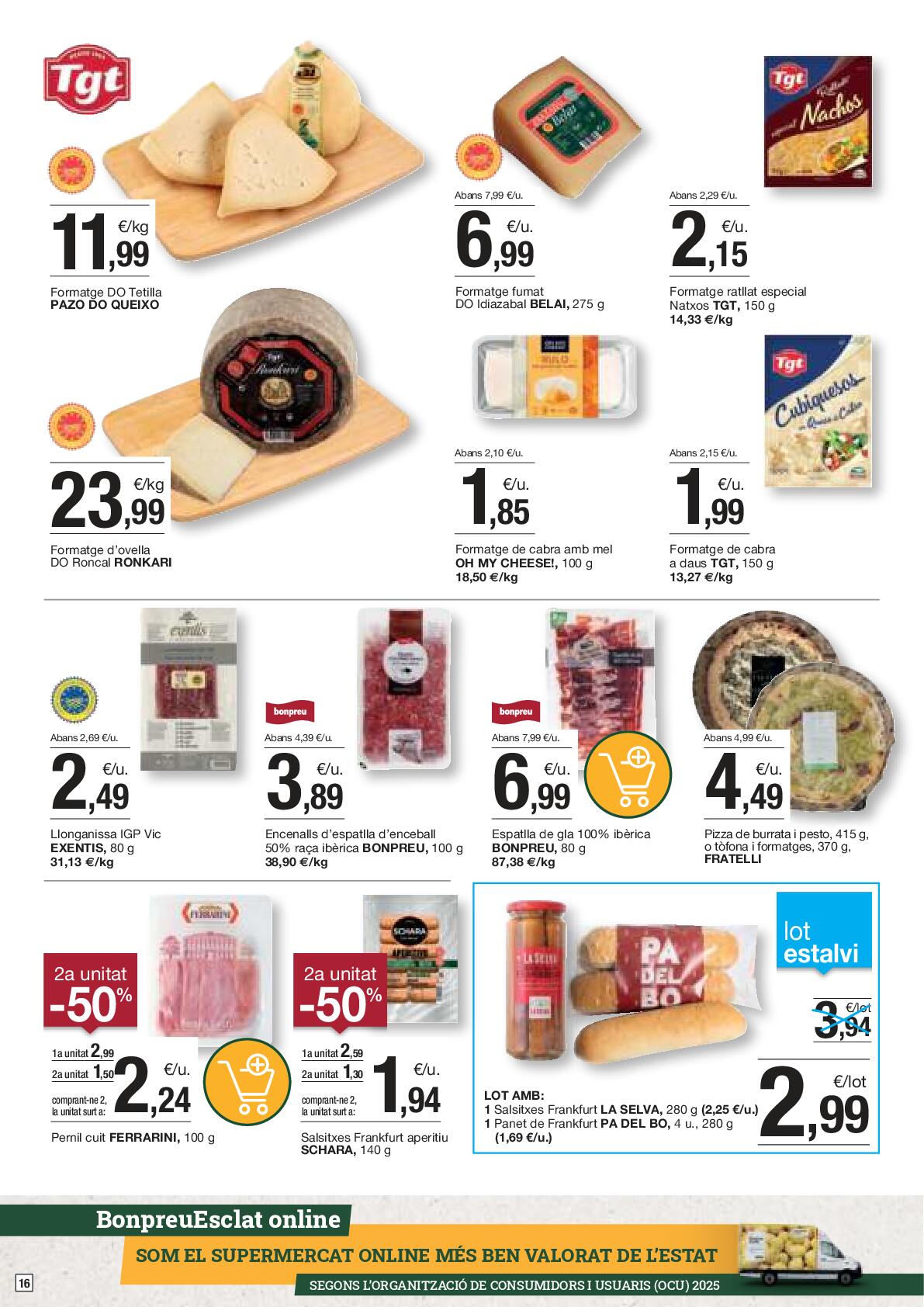 Lot estalvi Bonpreu. Página 16