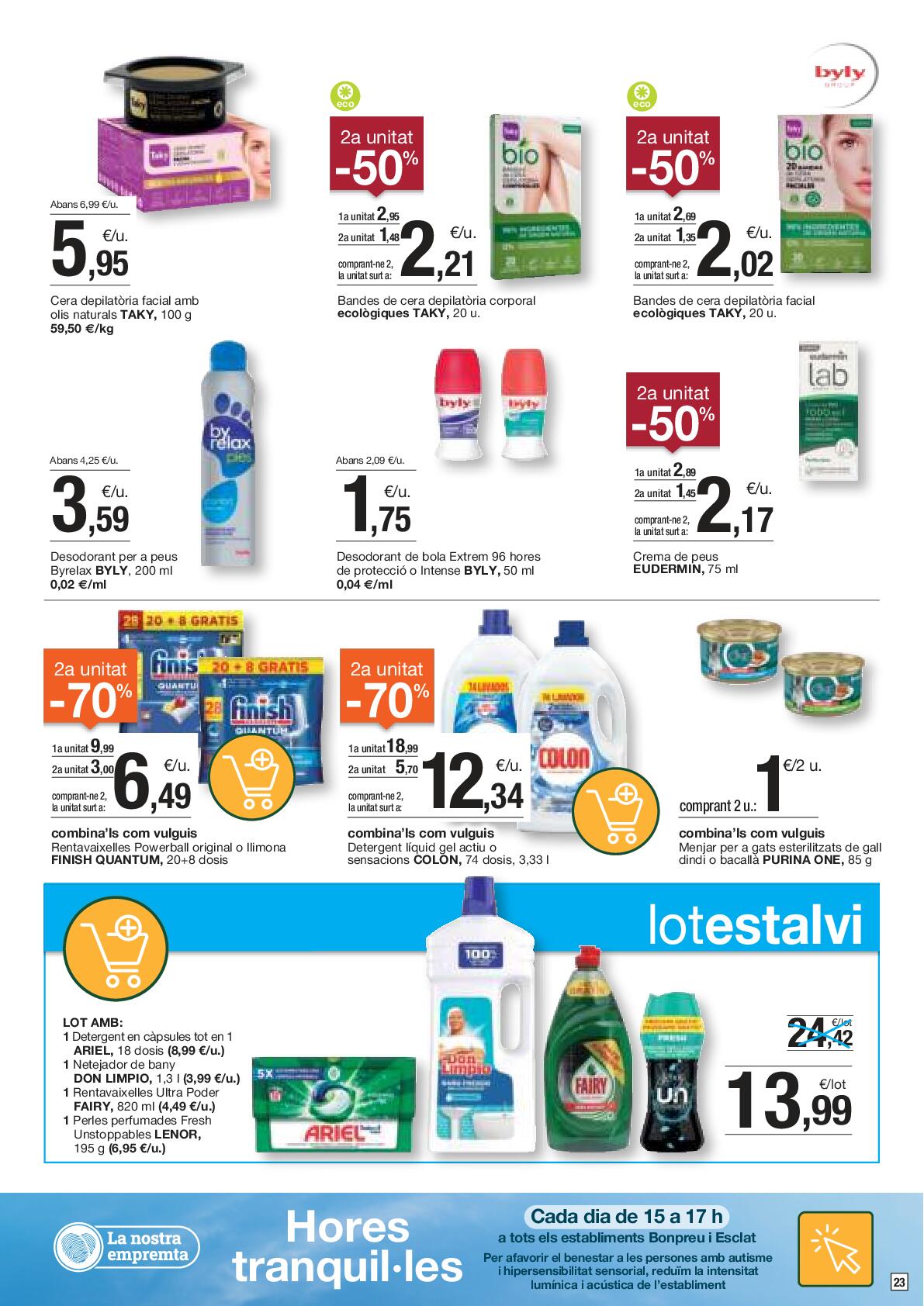 Lot estalvi Bonpreu. Página 23