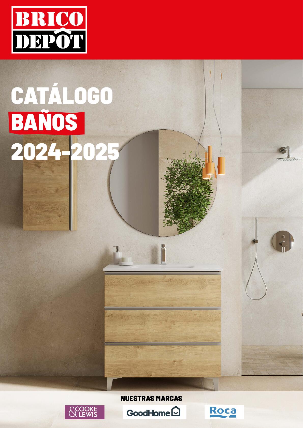 Catálogo baños Brico Depot. Página 01