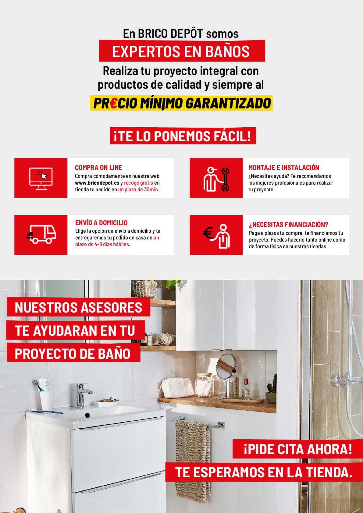 Catálogo baños Brico Depot. Página 02