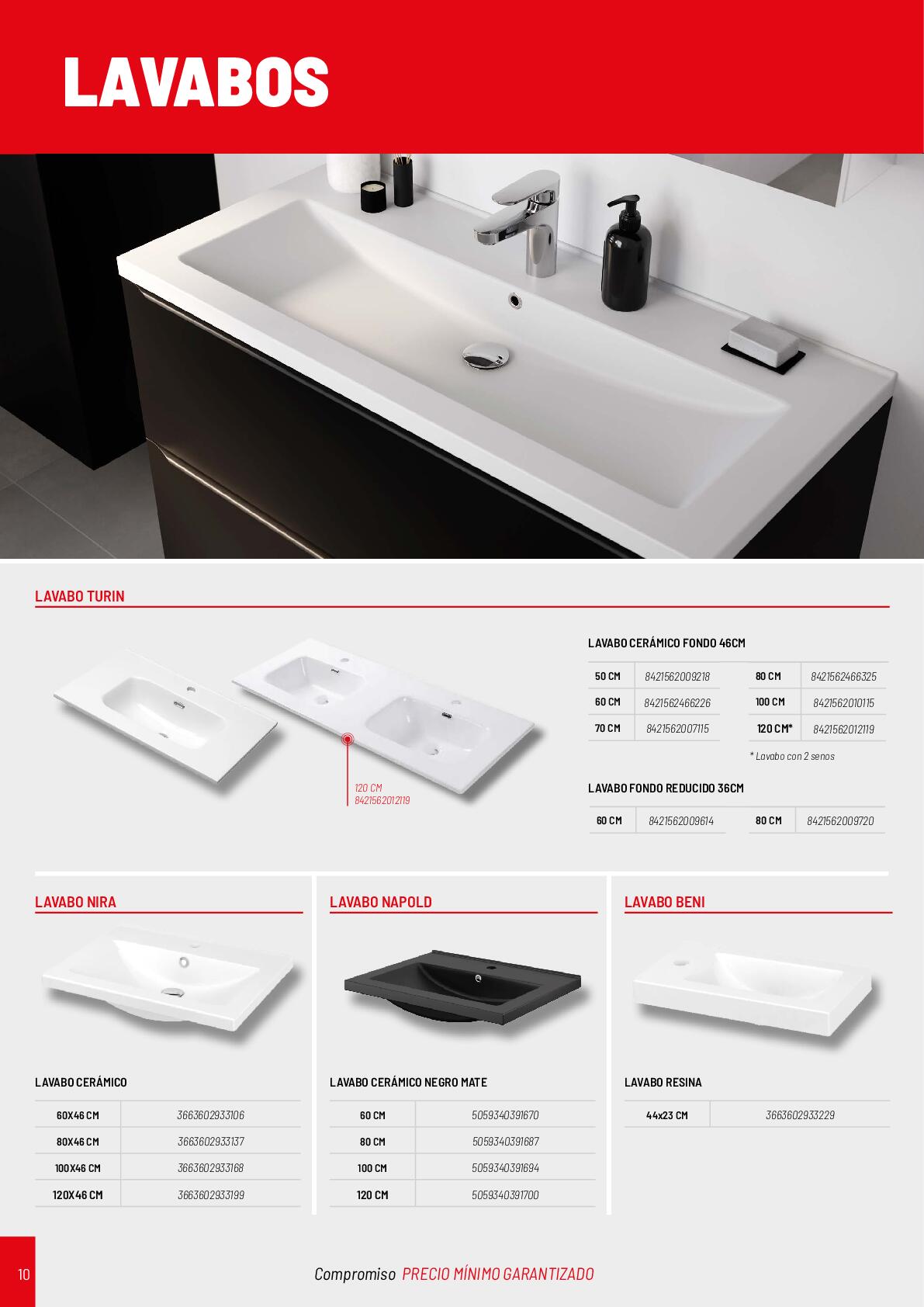 Catálogo baños Brico Depot. Página 10