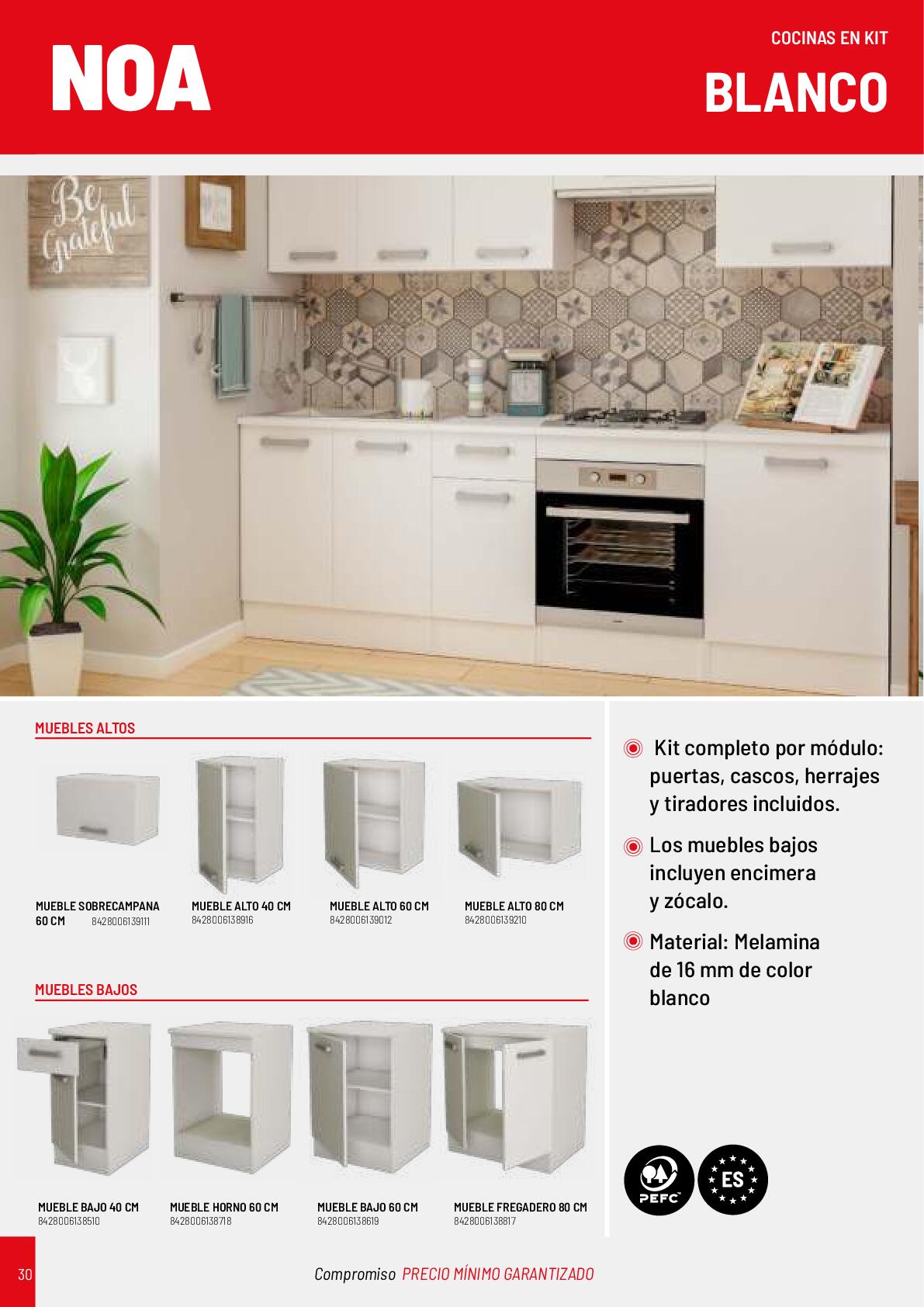 Catálogo de cocinas Brico Depot. Página 30