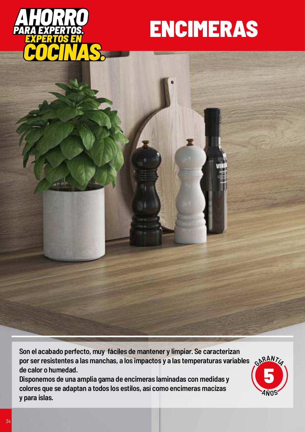 Catálogo de cocinas Brico Depot. Página 34
