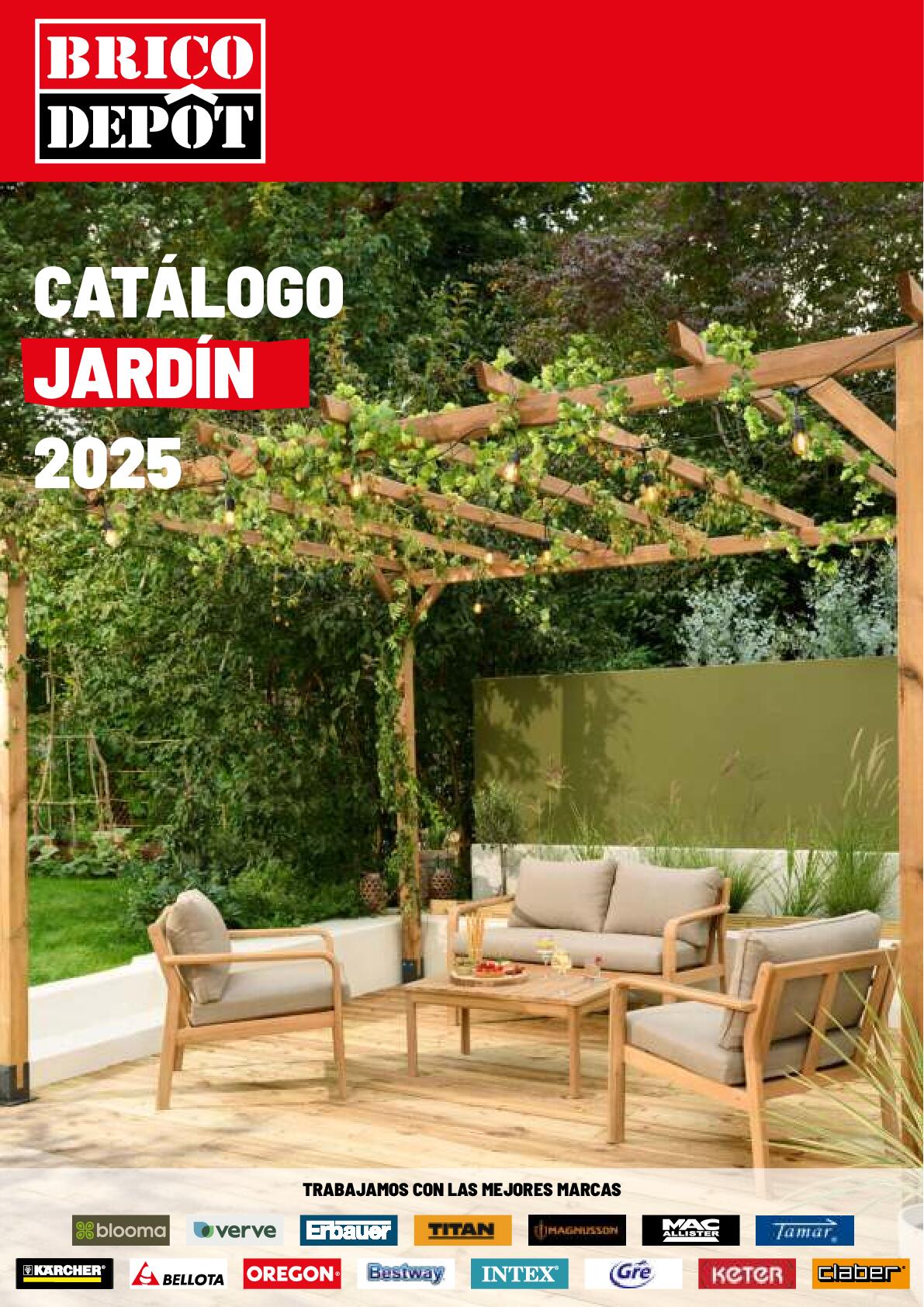 Catálogo jardín 2025 Brico Depot. Página 01