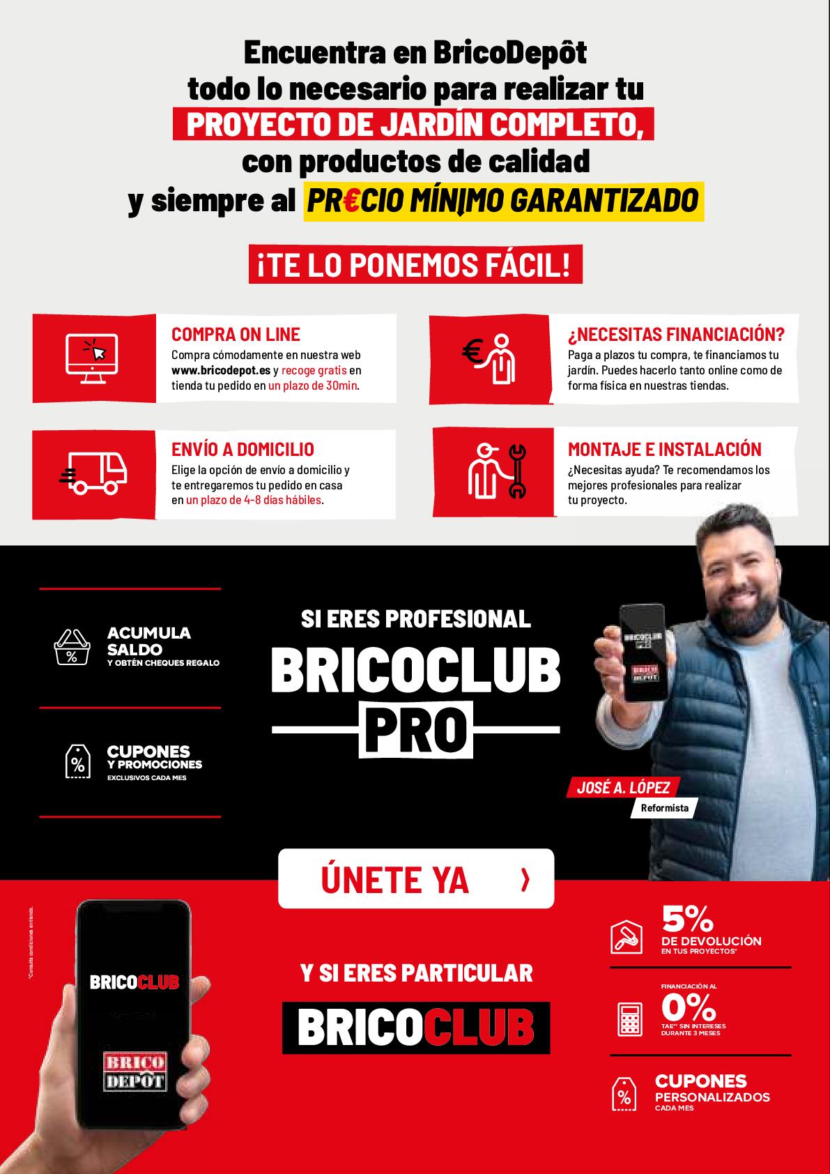 Catálogo jardín 2025 Brico Depot. Página 02