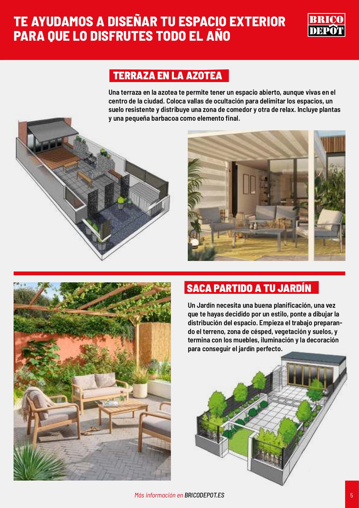 Catálogo jardín 2025 Brico Depot. Página 05