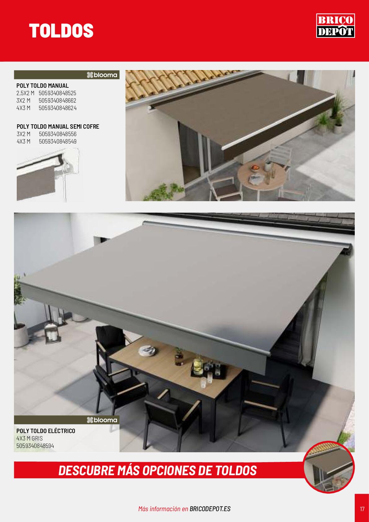 Catálogo jardín 2025 Brico Depot. Página 17