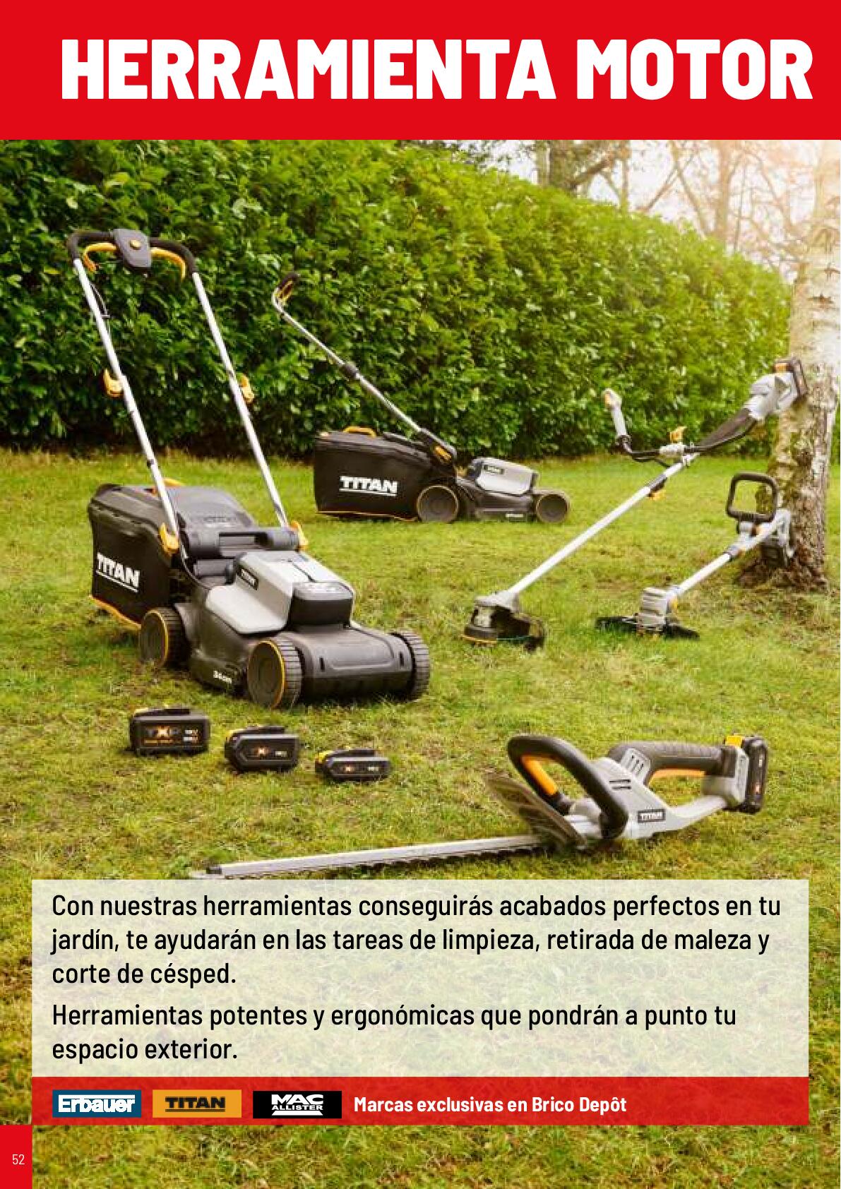 Catálogo jardín 2025 Brico Depot. Página 52