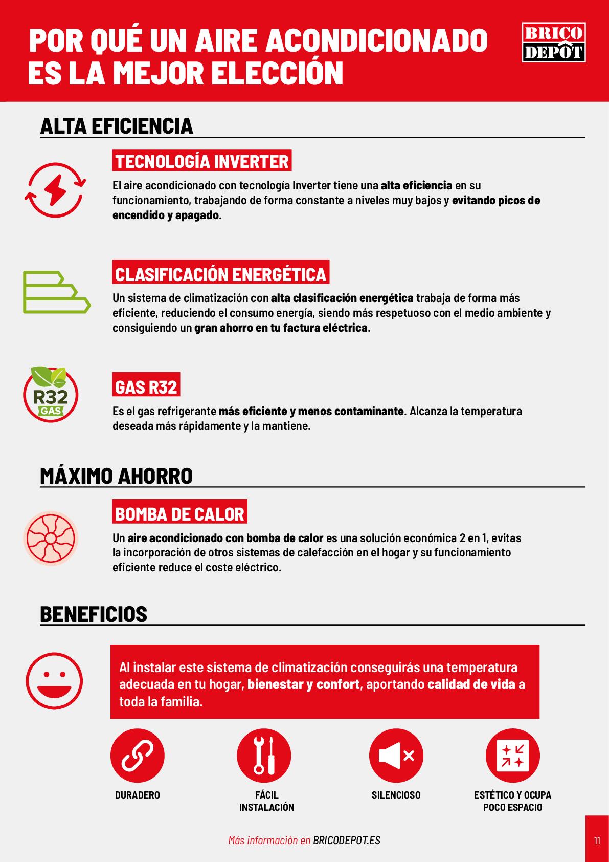 Climatización 2025 Brico Depot. Página 11