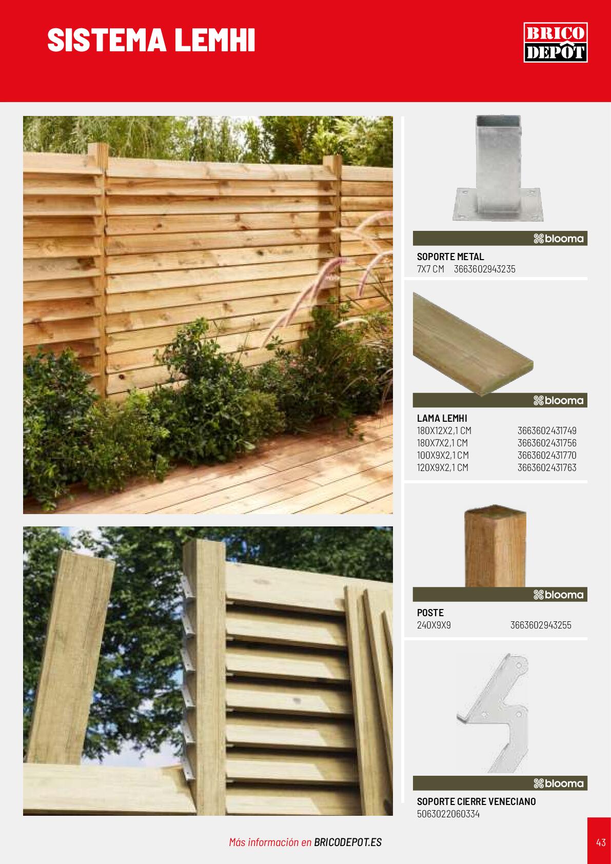 Novedades jardín 2025 Brico Depot. Página 43