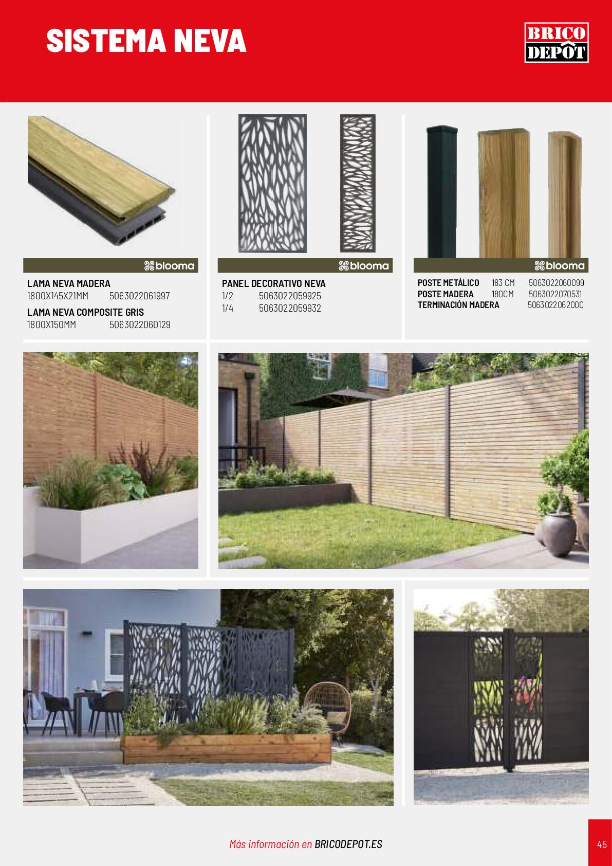 Novedades jardín 2025 Brico Depot. Página 45