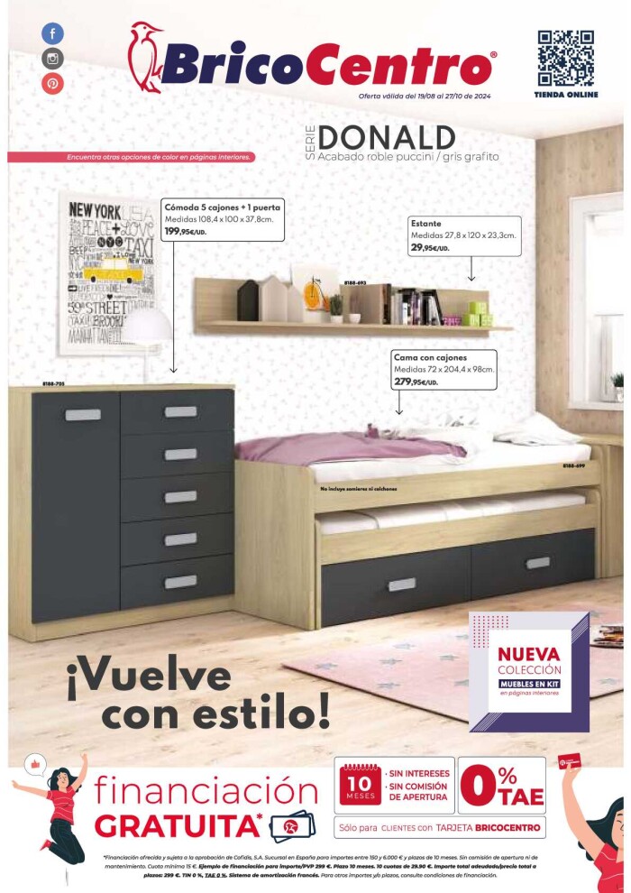 vuelta al cole 2024 Bricocentro. Página de portada