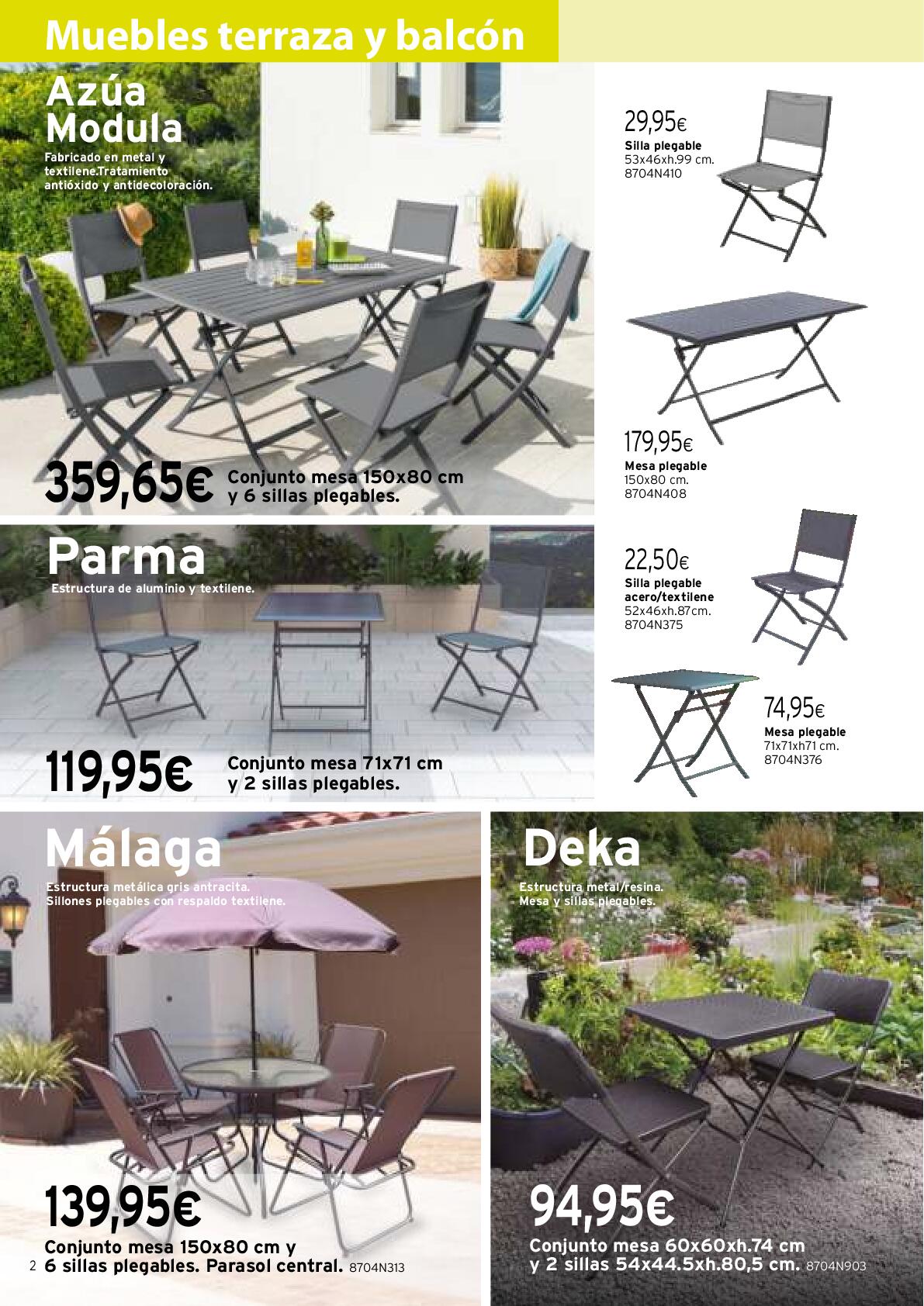 Transforma tu jardín y terraza Cadena 88. Página 02