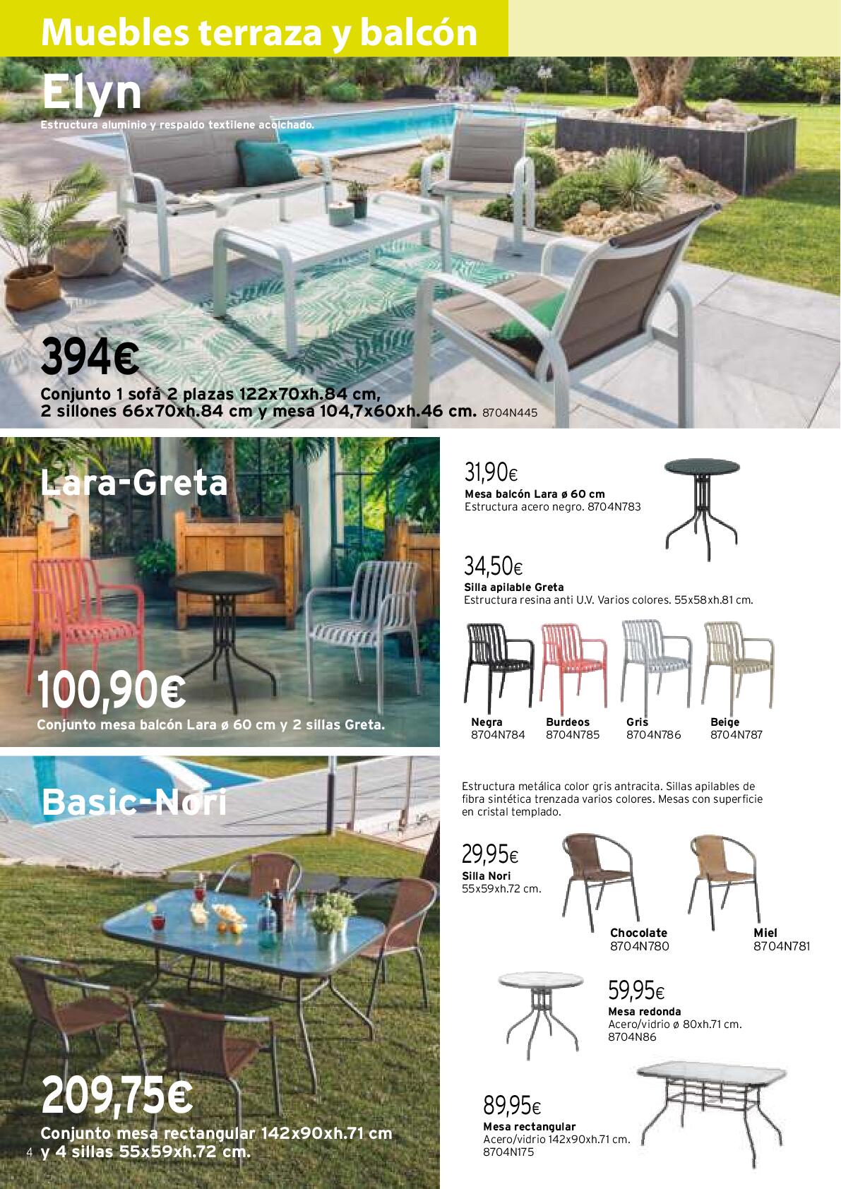 Transforma tu jardín y terraza Cadena 88. Página 04