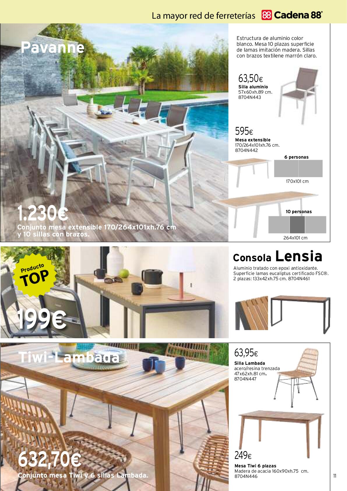 Transforma tu jardín y terraza Cadena 88. Página 11