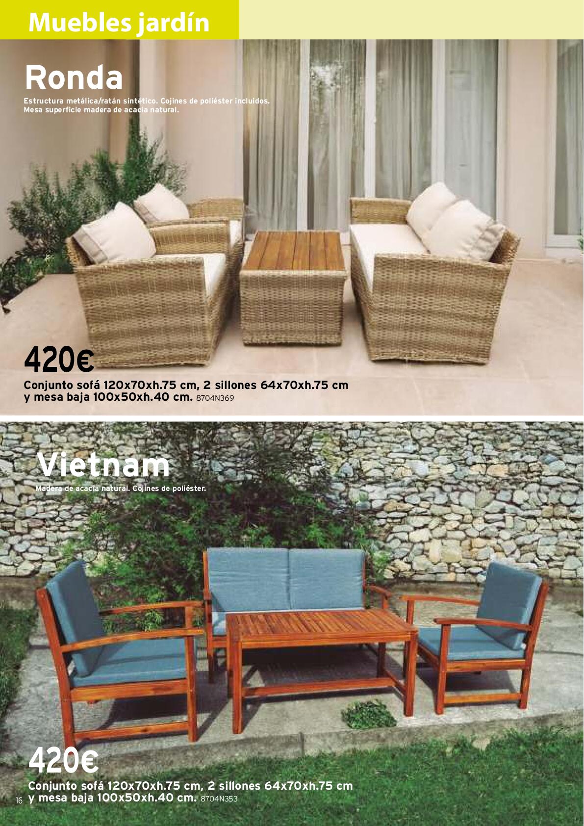 Transforma tu jardín y terraza Cadena 88. Página 16
