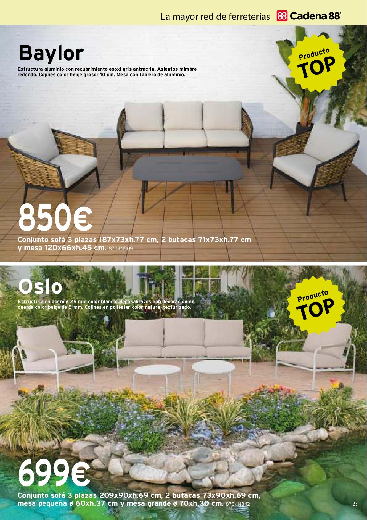 Transforma tu jardín y terraza Cadena 88. Página 23