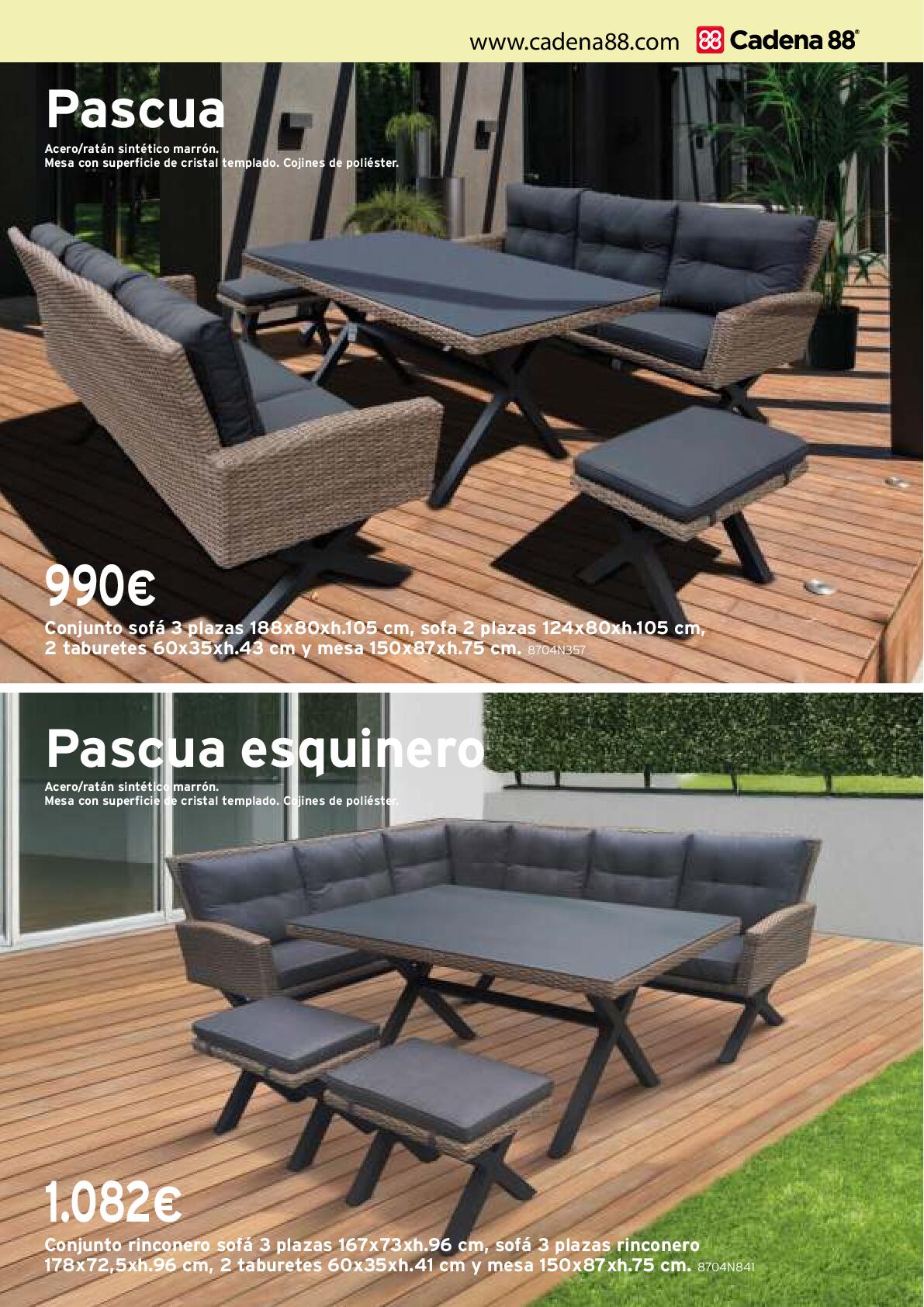 Transforma tu jardín y terraza Cadena 88. Página 29