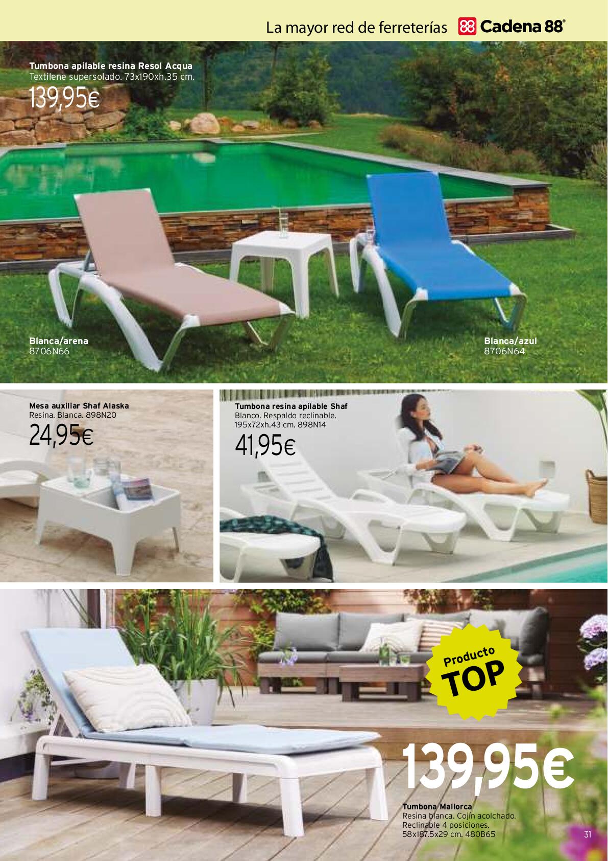 Transforma tu jardín y terraza Cadena 88. Página 31