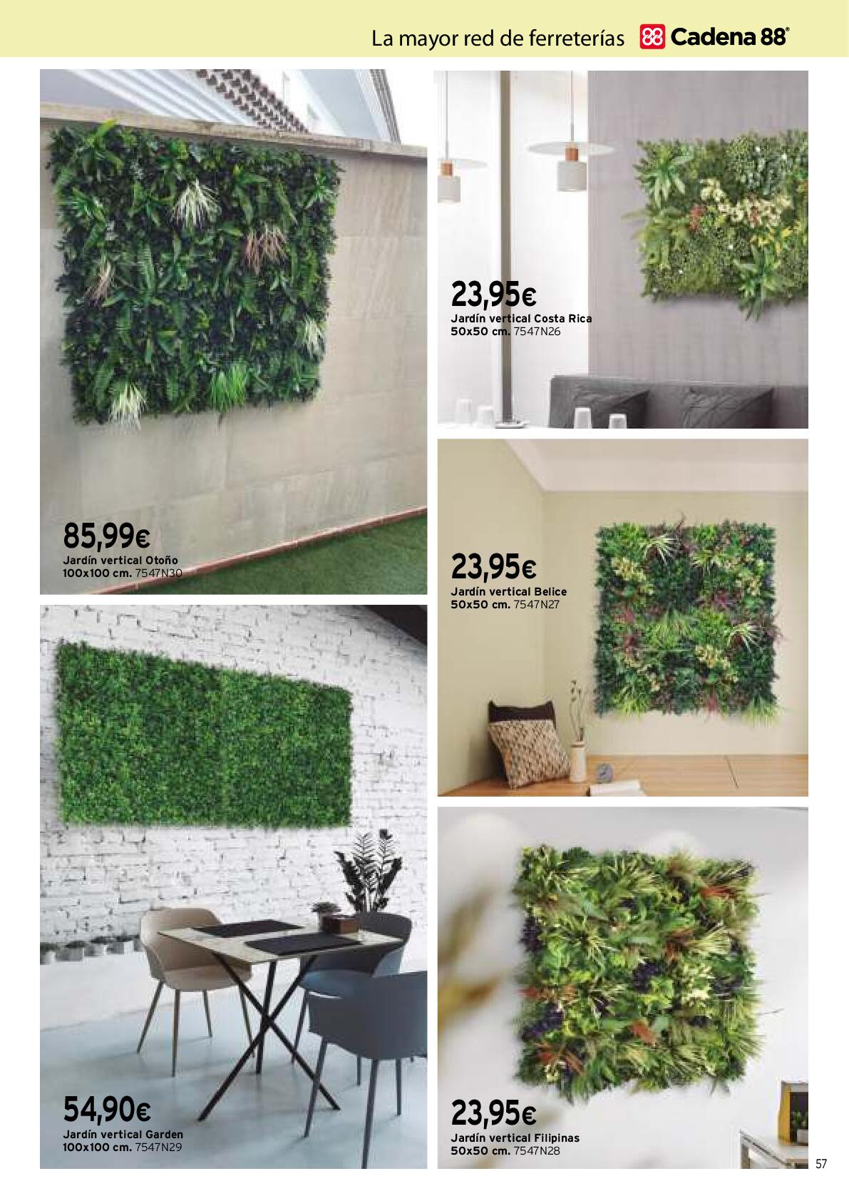 Transforma tu jardín y terraza Cadena 88. Página 57