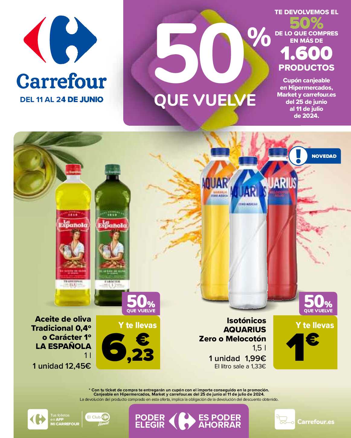 50% que vuelve Carrefour. Página 01