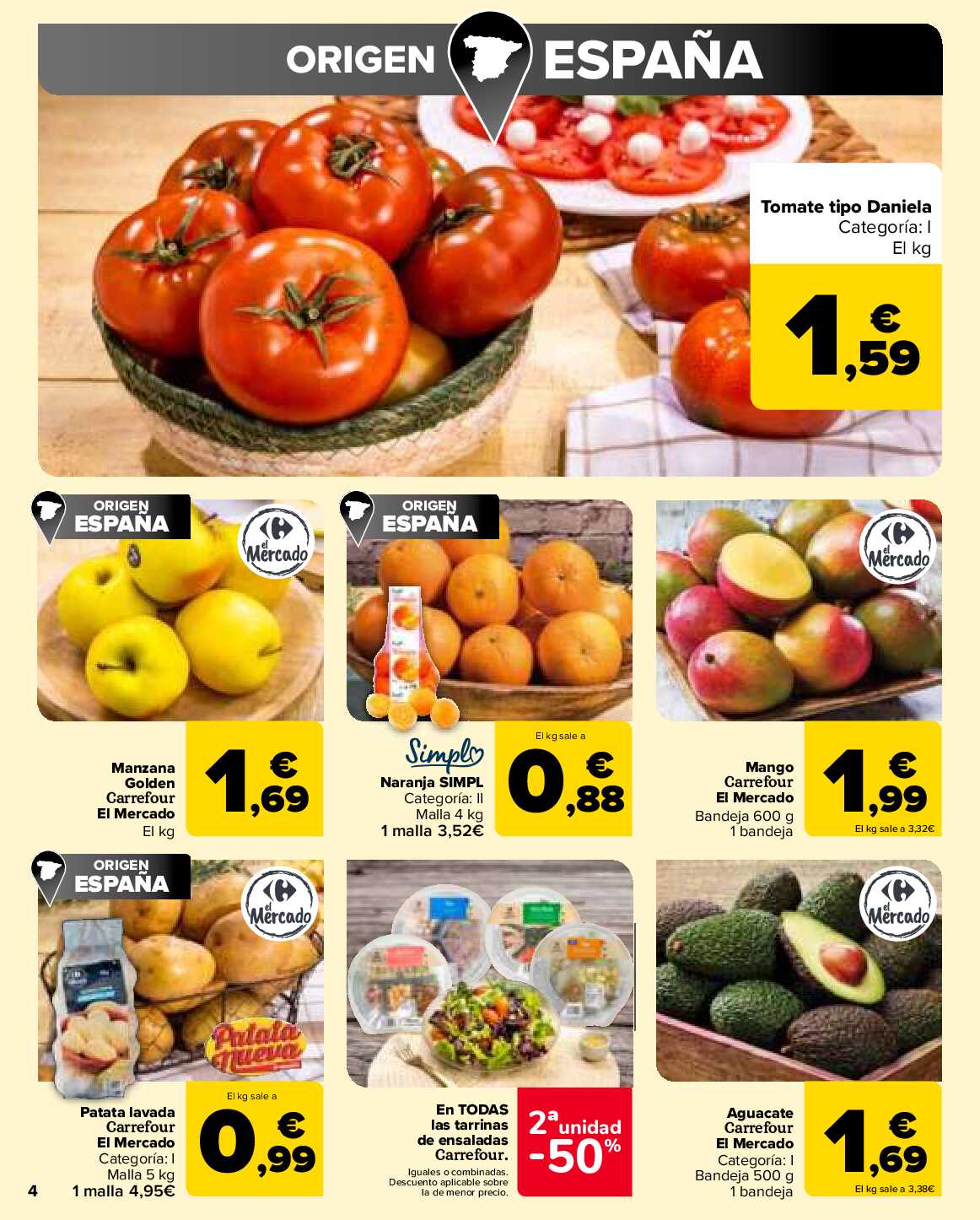 50% que vuelve Carrefour. Página 04