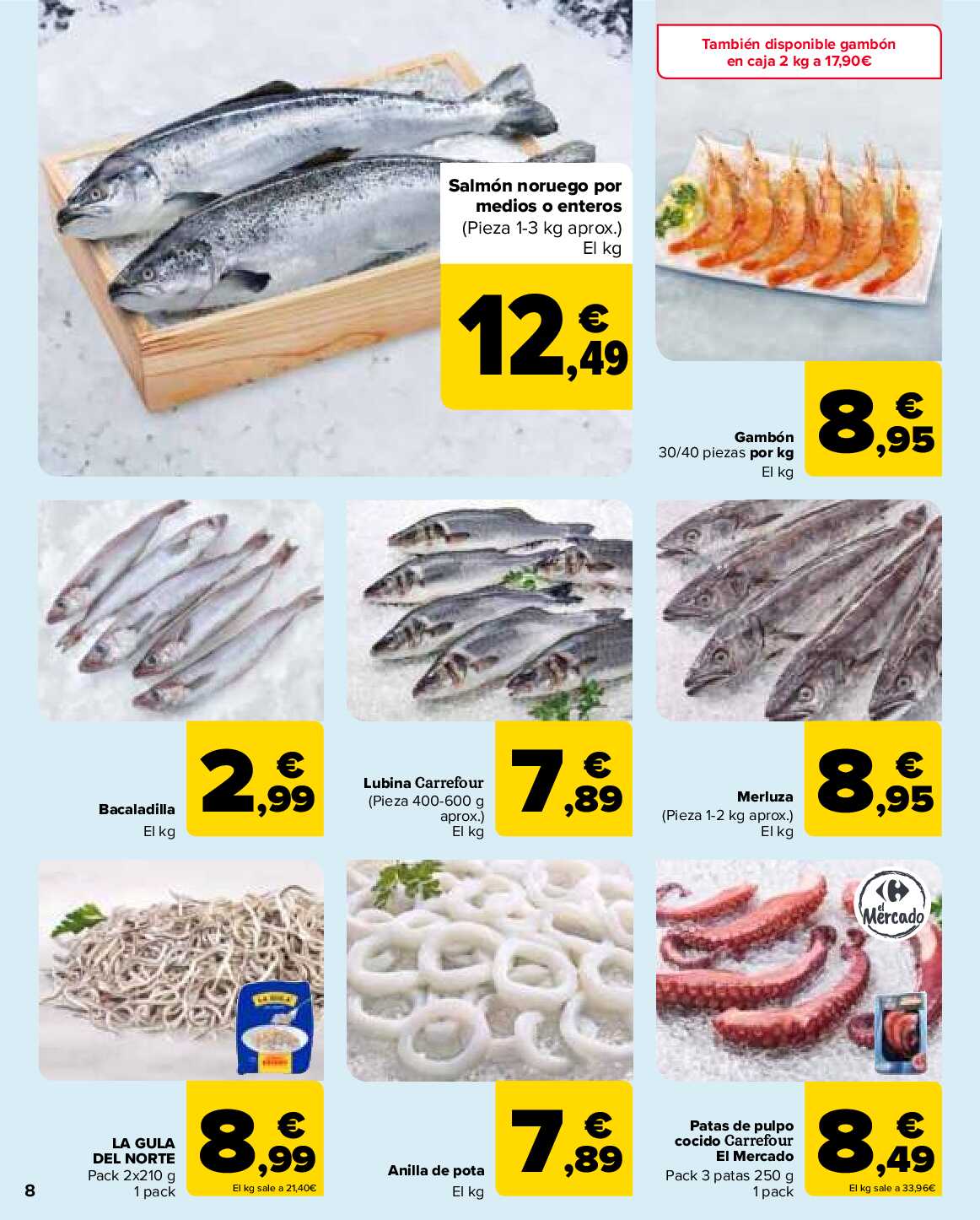 50% que vuelve Carrefour. Página 08