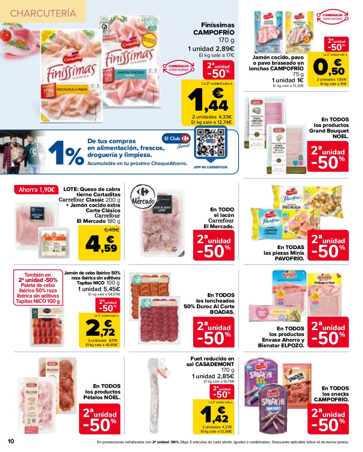 50% que vuelve Carrefour. Página 10