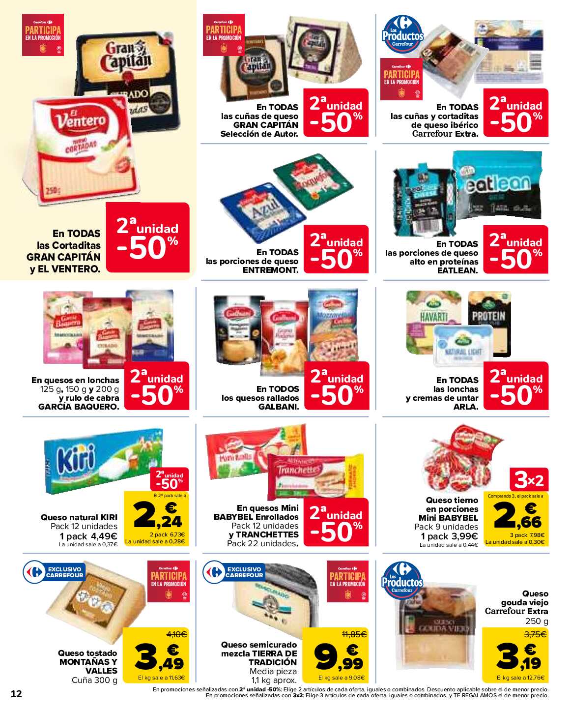 50% que vuelve Carrefour. Página 12