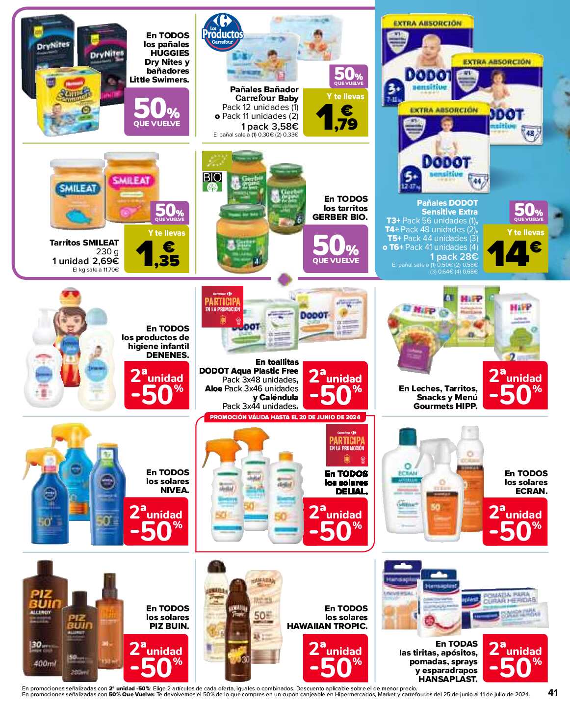 50% que vuelve Carrefour. Página 41