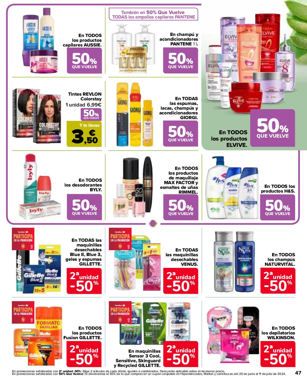 50% que vuelve Carrefour. Página 47