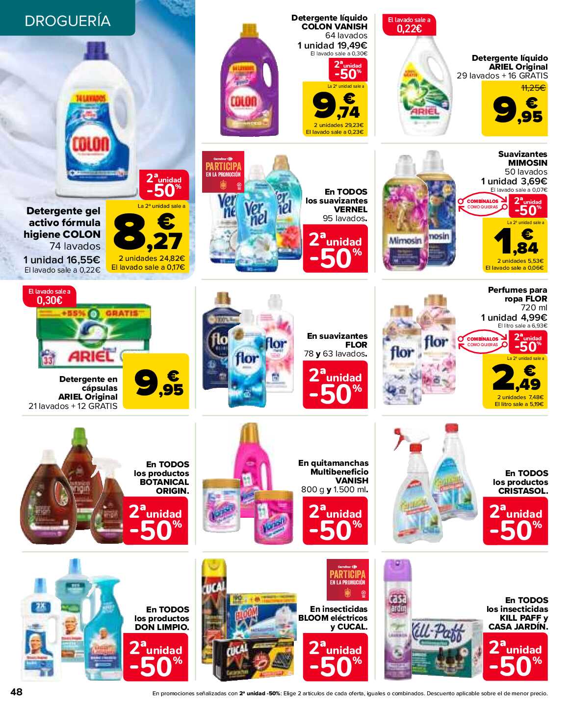 50% que vuelve Carrefour. Página 48