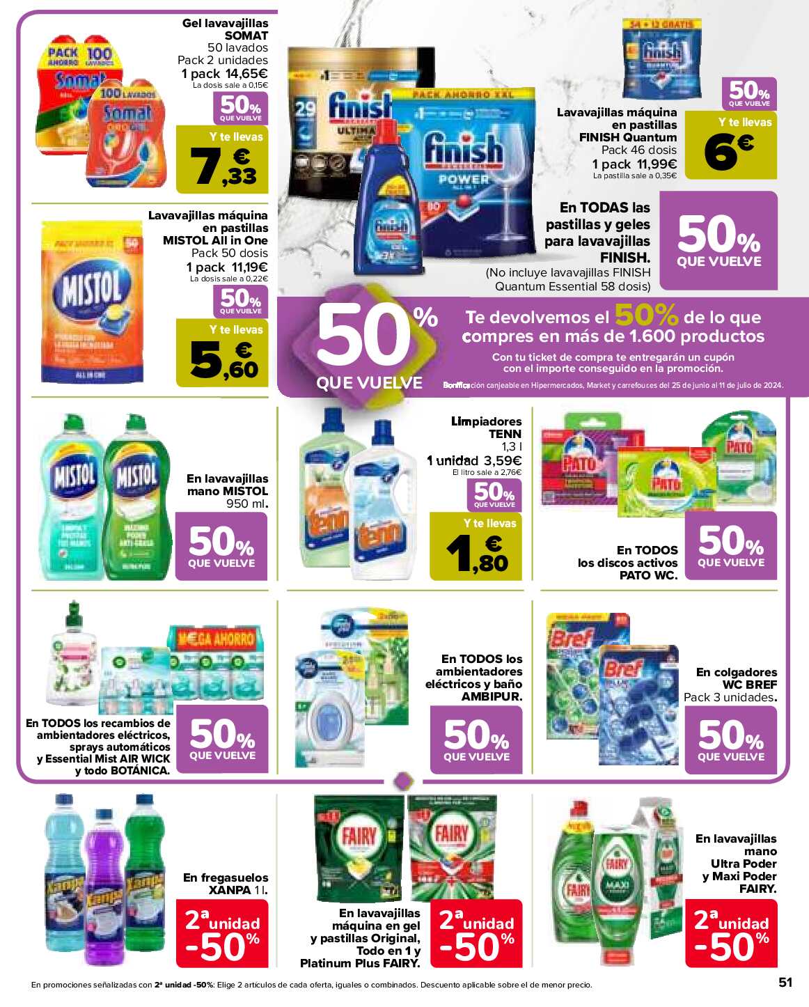 50% que vuelve Carrefour. Página 51